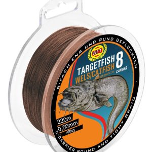 WFT TF8 Catfish brown 220m 0,50mm 48kg – Wallerschnur