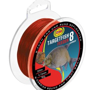 WFT TF8 Feeder Blood red 200m 0,12mm 8kg – Angelschnur