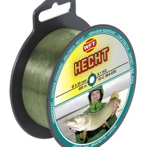 WFT Zielfisch Hecht 400m 0,30mm 8,1kg grün – Angelschnur