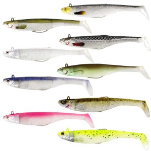 Westin 17cm 75g Magic Minnow Jig – 1 Jigkopf + 2 Gummifische