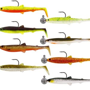 Westin BullTeez R'NR 9,5cm 7g Gr. 4/0 – 2 montierte Gummifische