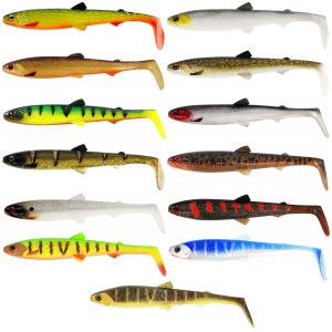 Westin BullTeez Shadtail 24cm 107g Gummifisch für Hecht
