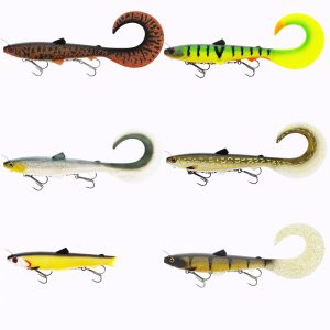 Westin Bullteez Curltail Inline 33cm 230g Sinking – Gummifisch