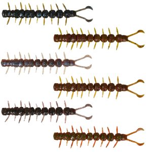 Westin Centipede Creaturebait 9,5cm 4g – 4 Gummifische, Gummiköder