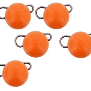 Westin Cheburashka UV Orange – 5 Jigköpfe