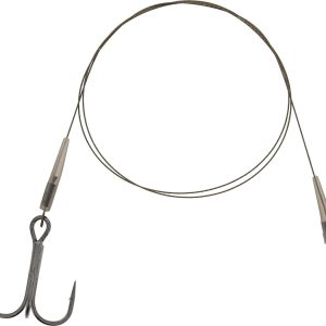 Westin Float Rig 50cm 14kg/30Lbs 1×7 – Stahlvorfach mit Drilling