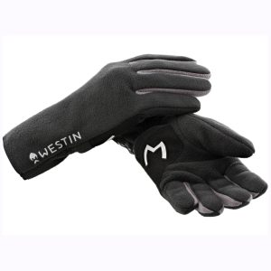 Westin Full Fleece Gloves Carbon Black – Angelhandschuhe