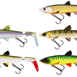 Westin HypoTwist Propbait Floating – Wobbler mit Gummifisch Schwanz