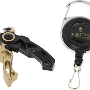 Westin Micro Line Cutter + Pin On Reel S Black Sand – Schnurschere