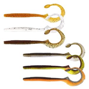 Westin Ned Worm Curl 12cm 3g – 5 Gummiwürmer