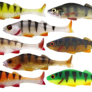 Westin Perch Shadtail 12cm 19g – 2 Gummiköder