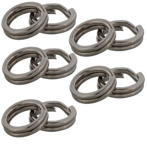Westin Power Splitring Black Nickel – 10 Sprengringe