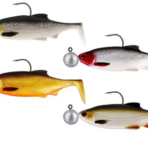 Westin Ricky the Roach R'NR 7cm 5g Gr. 3/0 – 2 montierte Gummifische