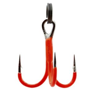 Westin Rigged Trout Treble Hooks UV Orange – 4 Drillinge