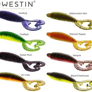 Westin RingCraw Curltail 9cm 6g – 5 Gummiköder
