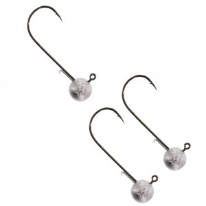 Westin RoundUp Natural Mustad Haken – 3 Jighaken