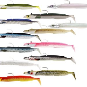 Westin Sandy Andy Jig 14cm 32g – 1 Jigkopf + 2 Gummifische