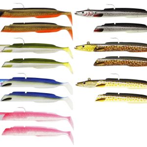 Westin Sandy Andy Jig 300g 28cm – 1 Jighaken + 2 Gummifische