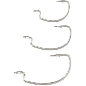 Westin Sandy Andy Weedless Jig Wide Gap Hook Silver – 5 Offsethaken