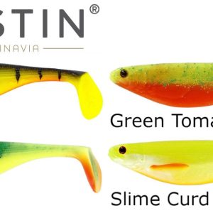 Westin Shad Teez Dark Water Mix 7cm 4g – 4 Gummifische