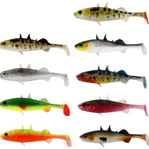 Westin Stanley the Stickleback Shadtail 5,5cm 1,5g – 6 Gummifische