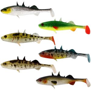 Westin Stanley the Stickleback Shadtail 9cm 7g – 5 Gummifische