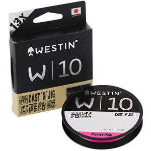 Westin W10 CAST 'N' JIG 13 Braid Pickled Pink – 110m Angelschnur