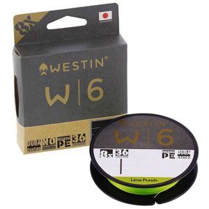 Westin W6 Braid 8 Lime Punch – 300m geflochtene Angelschnur