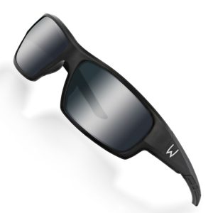 Westin W6 Sport 10 Matte Black LB Brown LM Silver Flash  – Polbrille