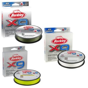 Berkley X9 Braid – 300m geflochtene Angelschnur