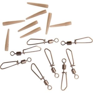 Zebco DB Series Kwik Change Swivel Kit L – 8 Wirbel + 8 Sleeves