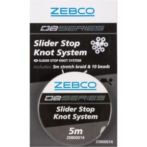 Zebco DB Series Slider Stop Knot System – 5m Angelschnur + 10 Perlen