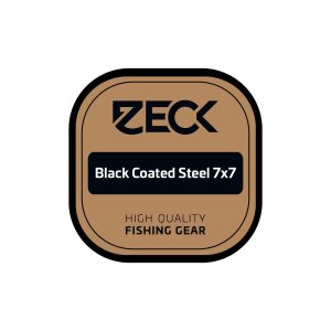 Zeck Black Coated Steel 7×7 – 5m Stahlvorfach