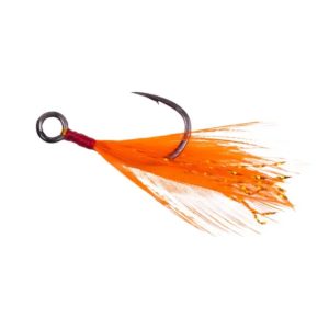 Zeck Feathered Single Hook – 2 Einzelhaken