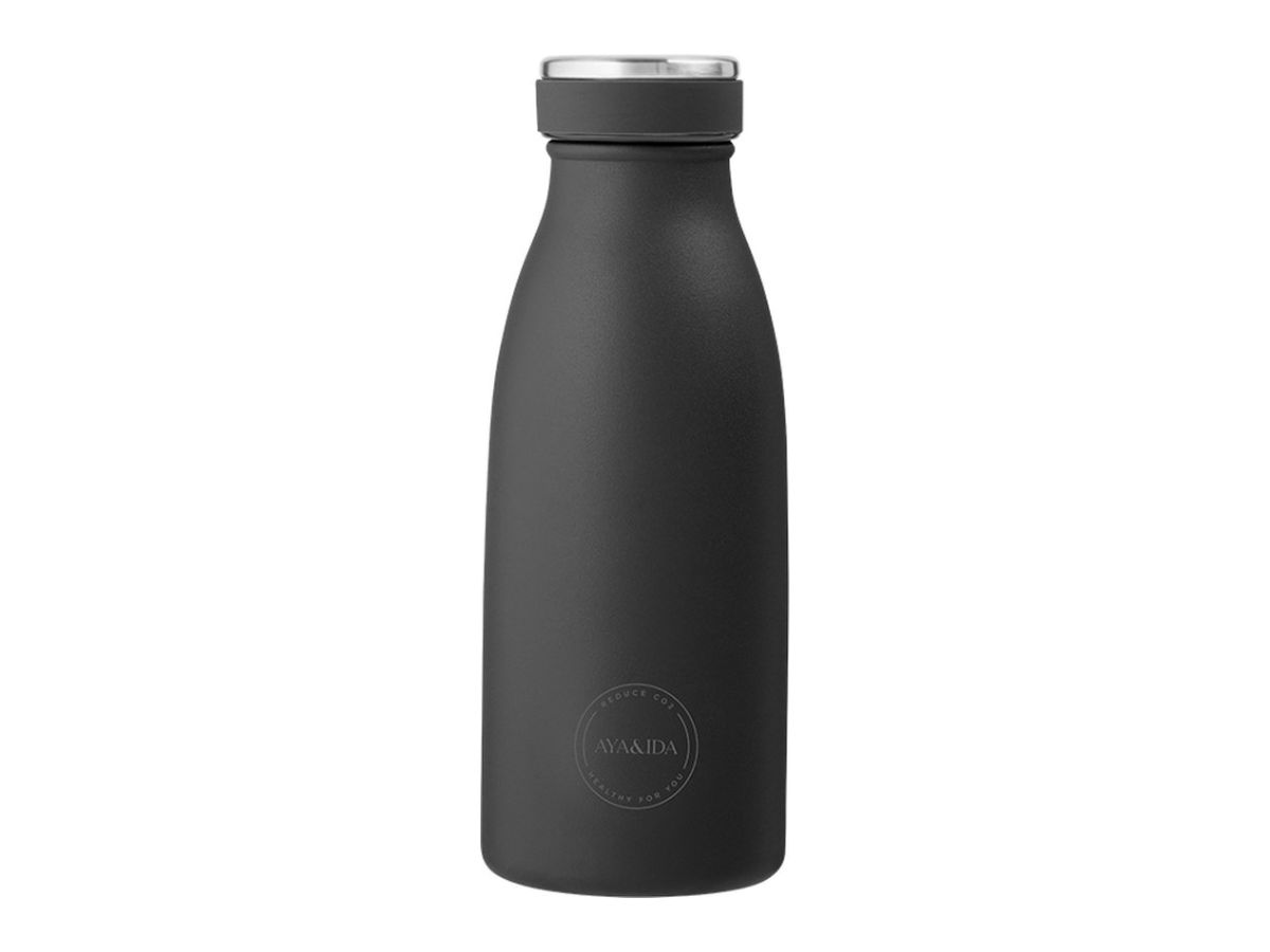 AYA&IDA 350 ml Thermosflasche – Matt Black
