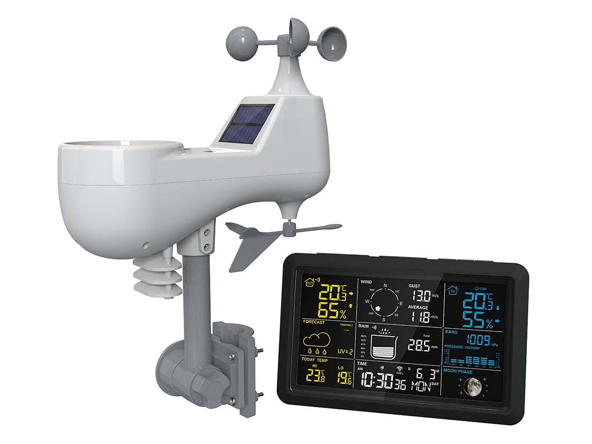 Alecto WS5100 Wetterstation – Grey/White