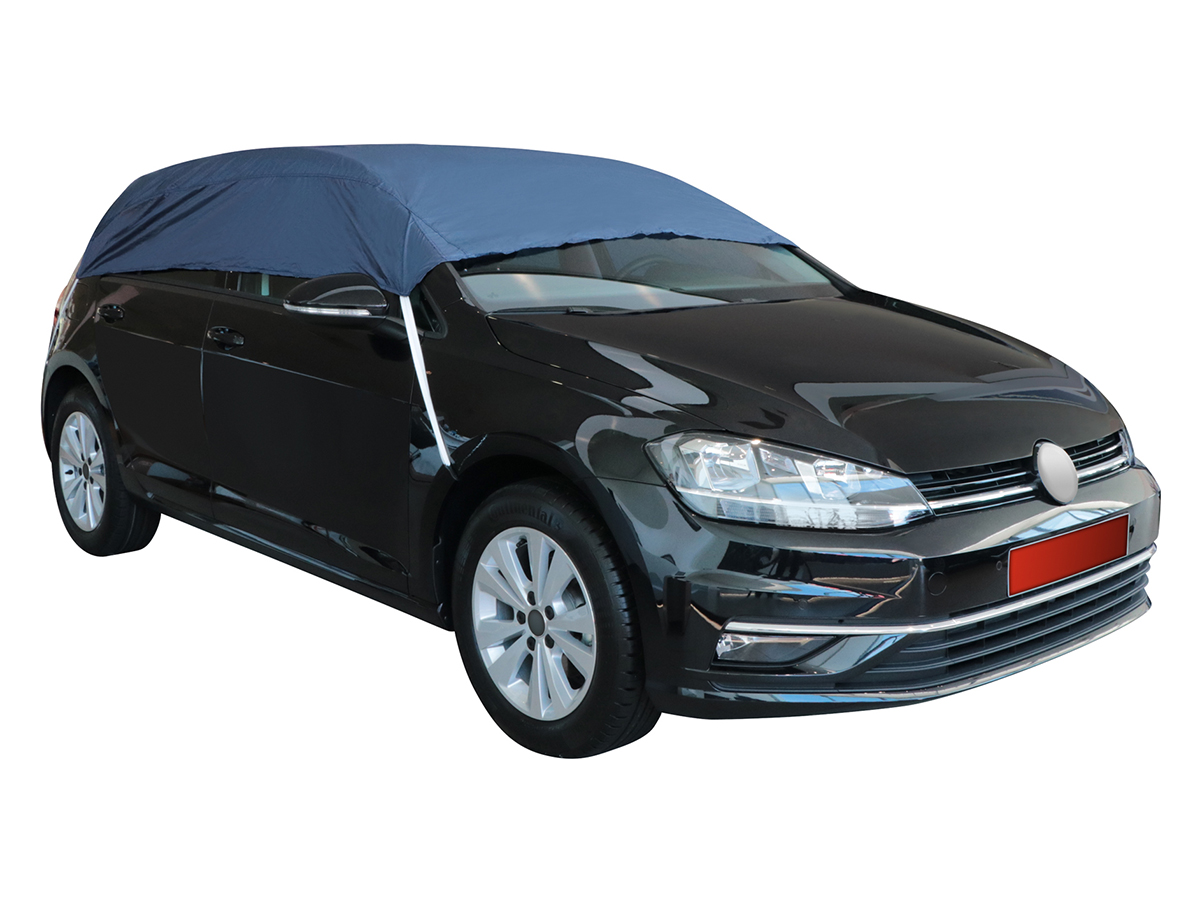 Carpoint Polyester Halbgarage L – 266 x 160 x 33 cm