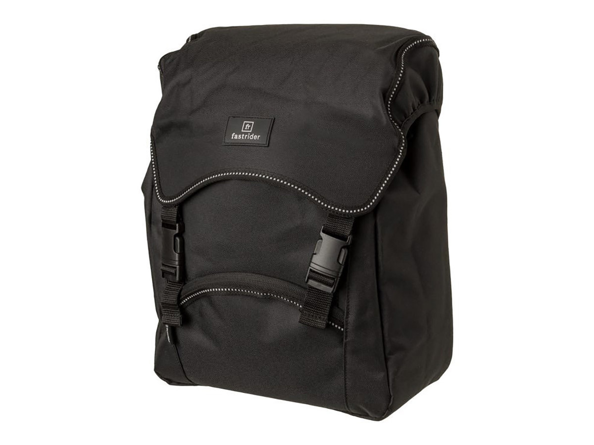 FastRider Traffic Unibag einzelne Fahrradtasche – Black