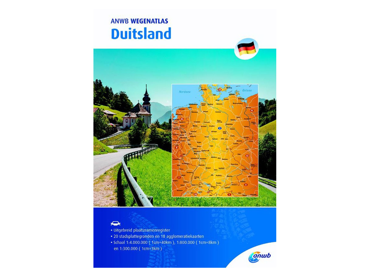 ANWB Deutschland Straßenatlas