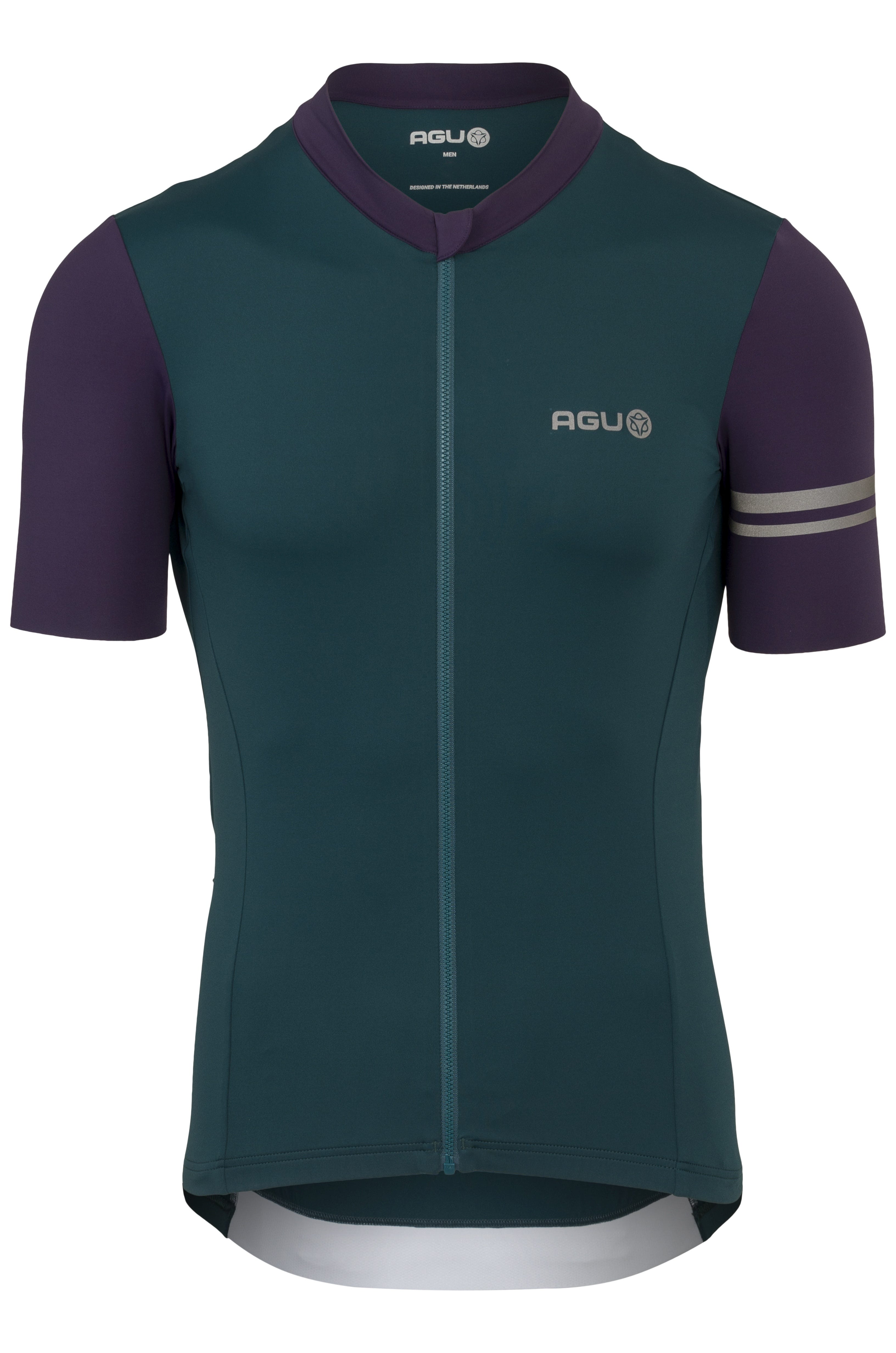 AGU Performance Colorblock Herren Trikot – Deap Sea Green