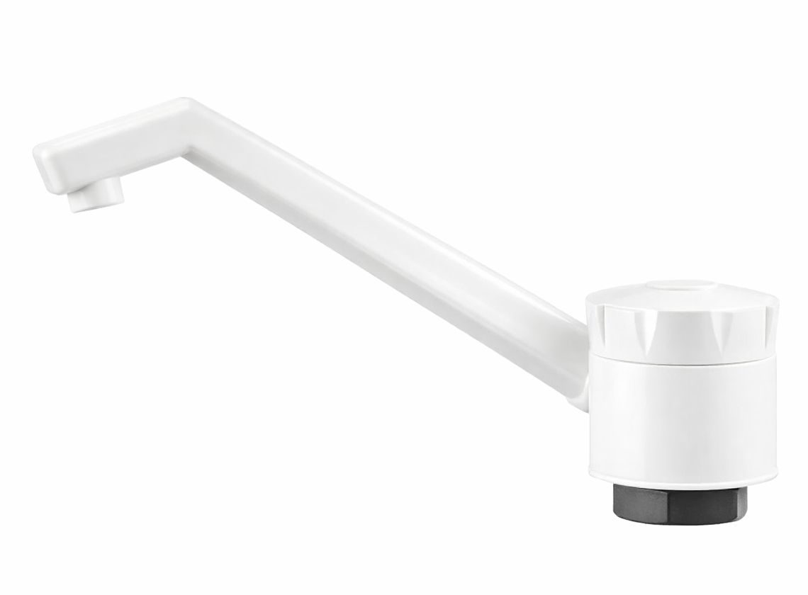 Badé Barwig Kaltwasserhahn – white