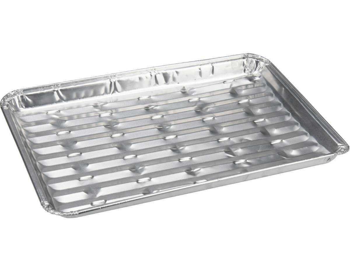 BBQ 24 x 16 x 1,5 cm Aluminium Grillschale – 4 Stück
