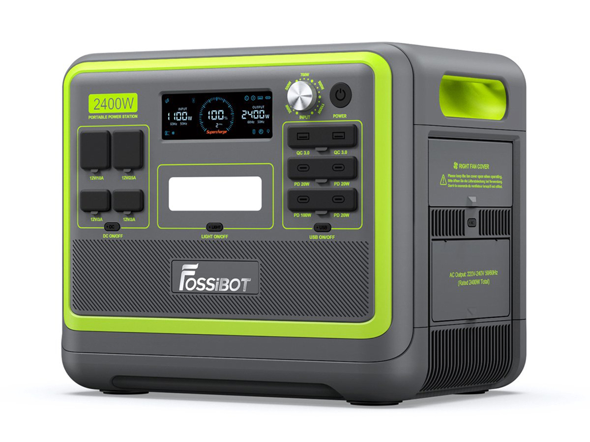 Fossibot F2400 Tragbare Powerstation