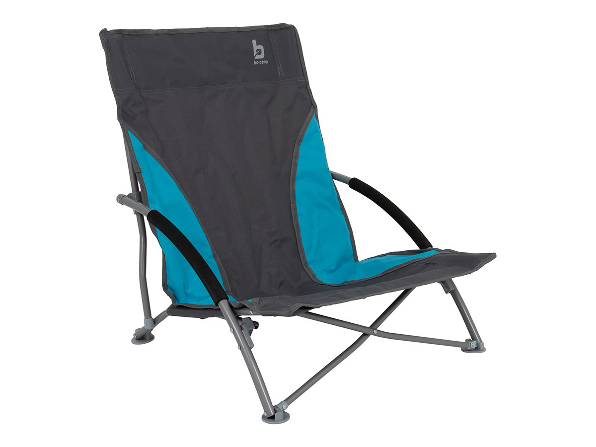 Bo-Camp Beach Chair Compact Strandstuhl – Blue/Grey