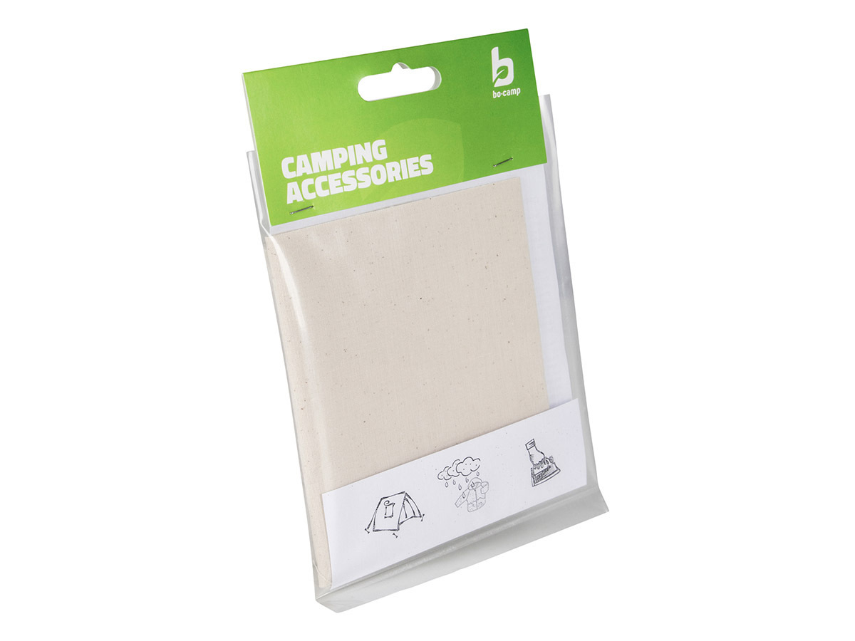Bo-Camp aufbügelbares Reparaturtuch – Cream