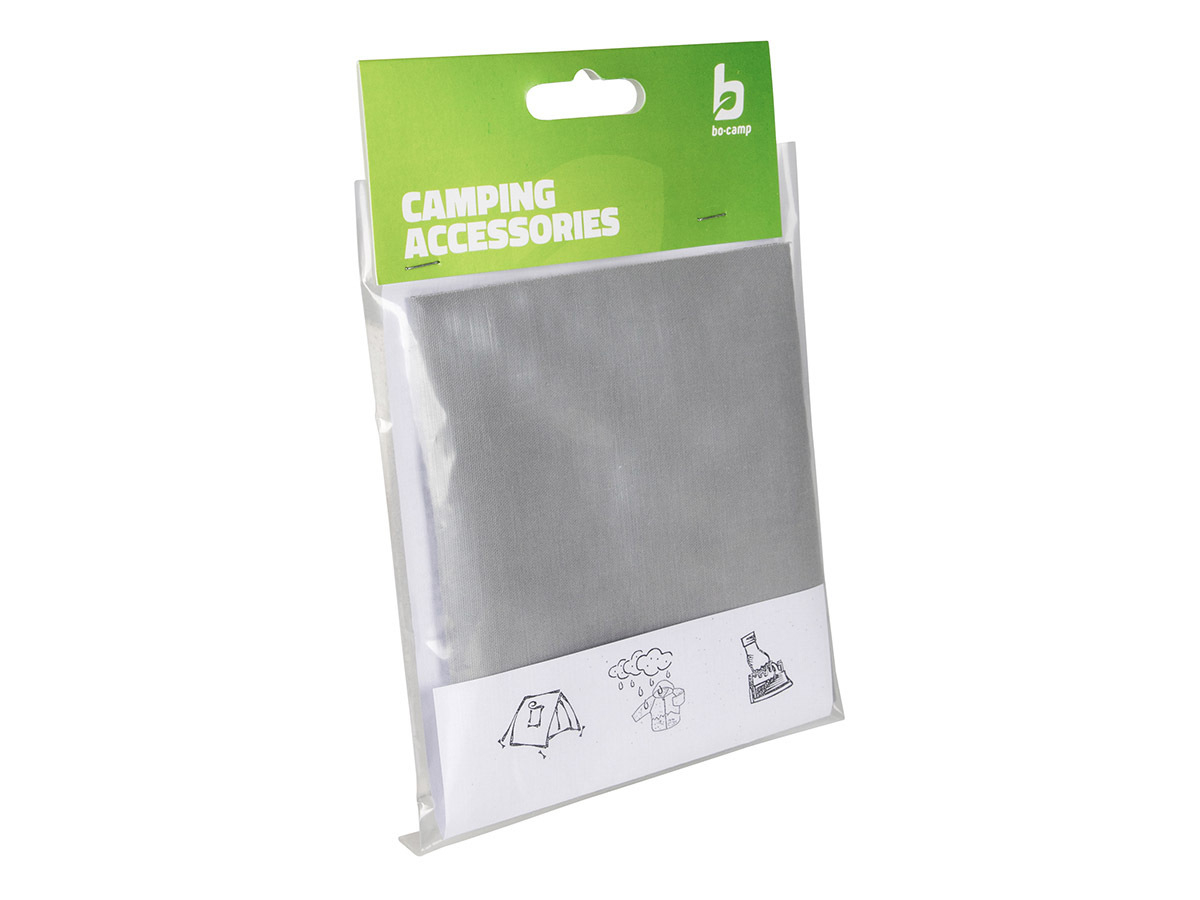 Bo-Camp aufbügelbares Reparaturtuch – Grey
