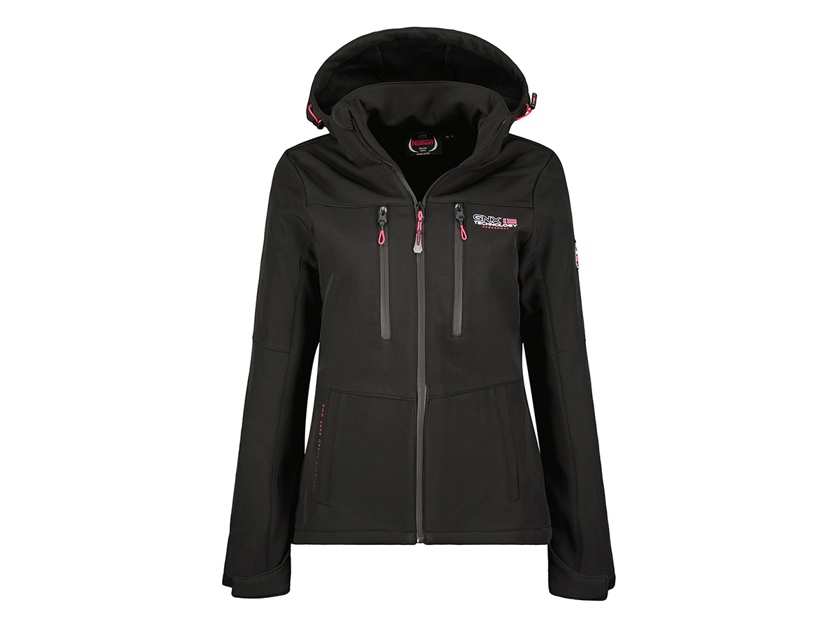 Geographical Norway Timmex Softshell Jacket – Black