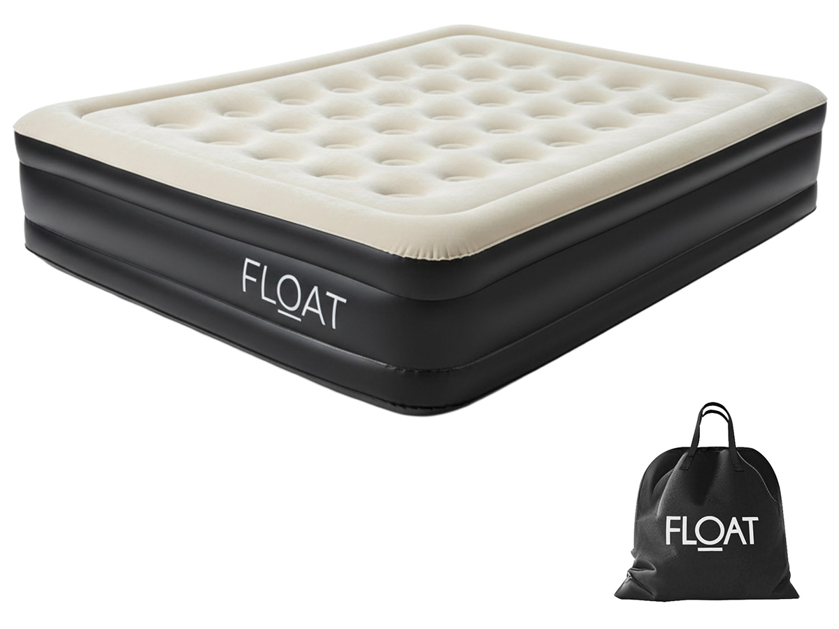 FLOAT 2-Personen Luftmatratze mit Pumpe