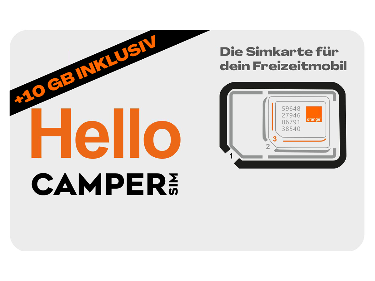 Campersim SIM-Karte – 10GB