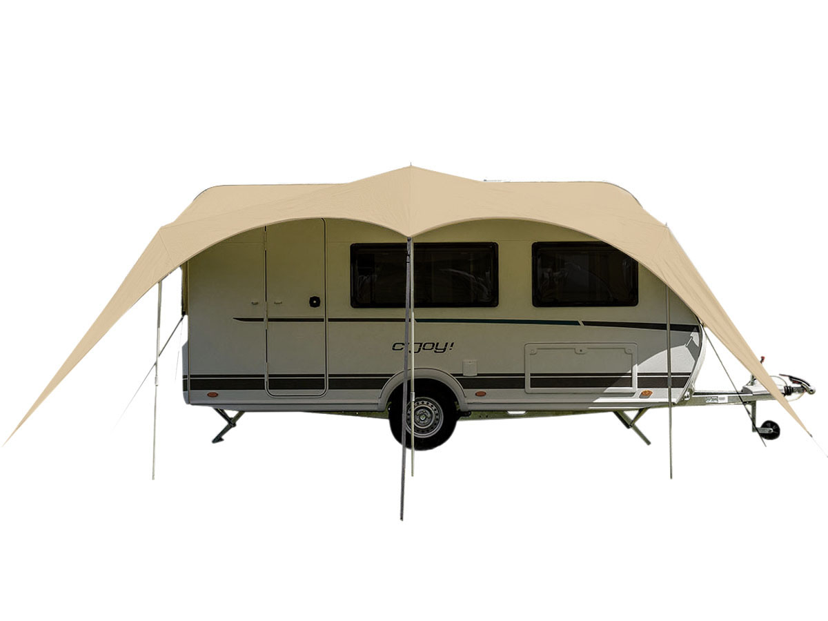Campooz Trekking Sonnensegel 275 cm – Beige